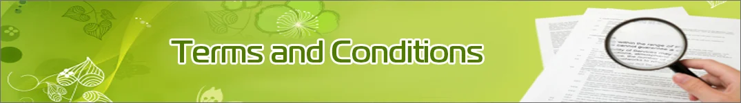 Terms and Conditions for Send Flowers To South Korea